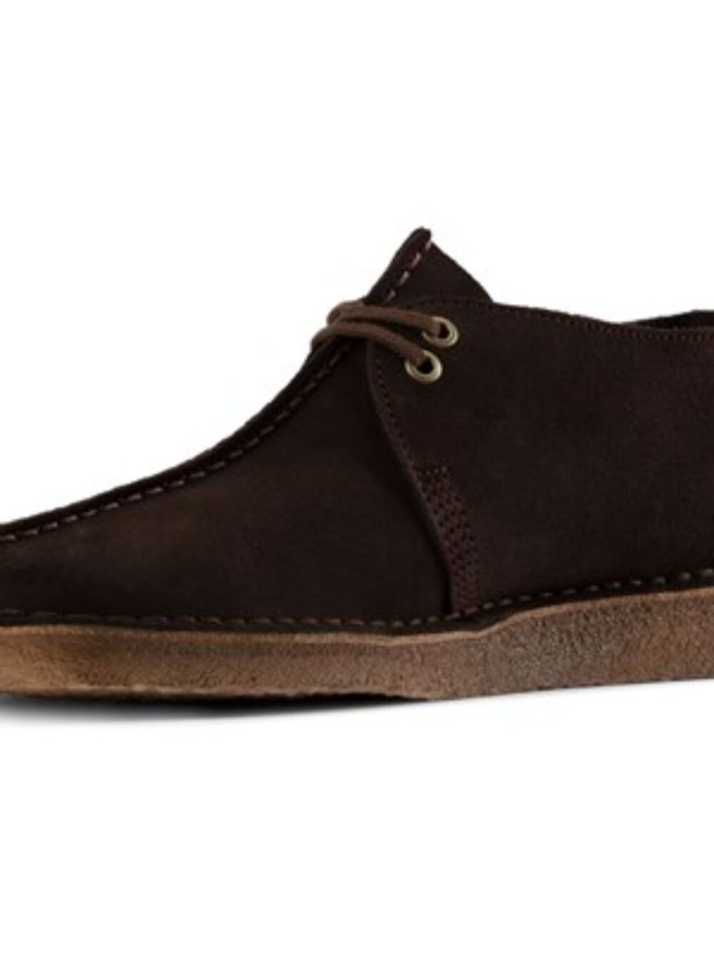 Clarks - Mens Desert Trek Shoe, size 7 US mens, color brown.